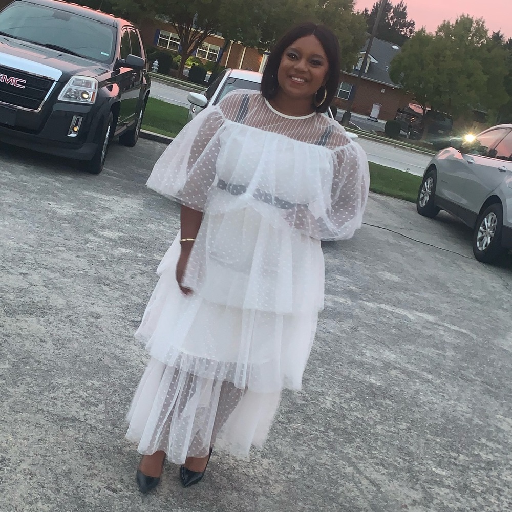 Shein Ruffle Dress - Picture 5 of 6